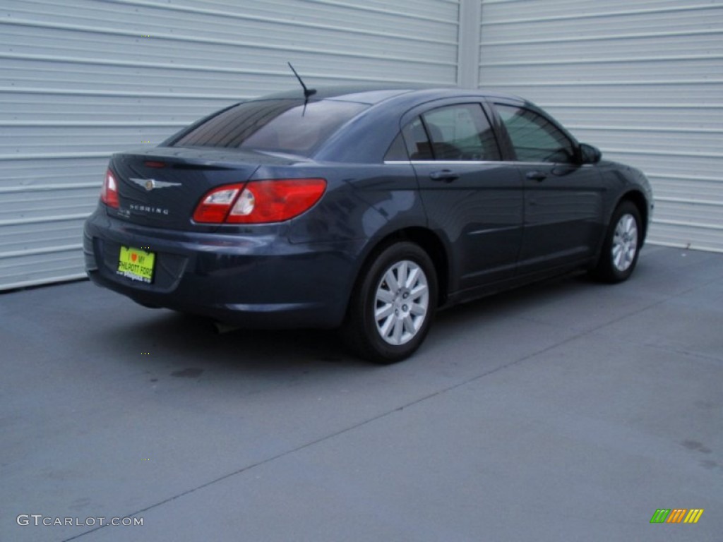2008 Sebring LX Sedan - Modern Blue Pearl / Dark Slate Gray/Light Slate Gray photo #4