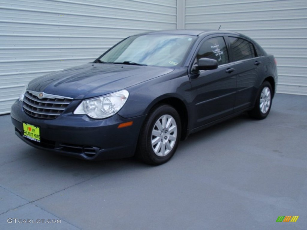 2008 Sebring LX Sedan - Modern Blue Pearl / Dark Slate Gray/Light Slate Gray photo #7