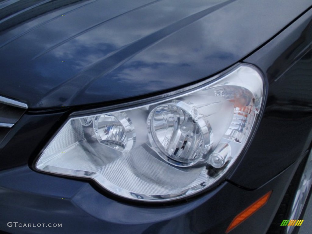 2008 Sebring LX Sedan - Modern Blue Pearl / Dark Slate Gray/Light Slate Gray photo #10