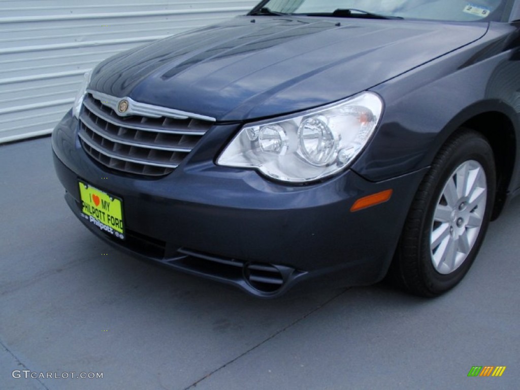 2008 Sebring LX Sedan - Modern Blue Pearl / Dark Slate Gray/Light Slate Gray photo #11