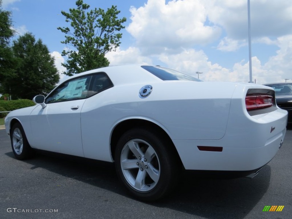 2014 Challenger SXT - Bright White / Dark Slate Gray photo #2