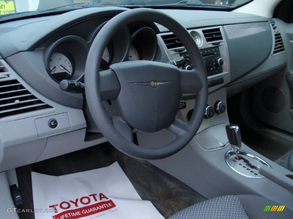 2008 Sebring LX Sedan - Modern Blue Pearl / Dark Slate Gray/Light Slate Gray photo #32