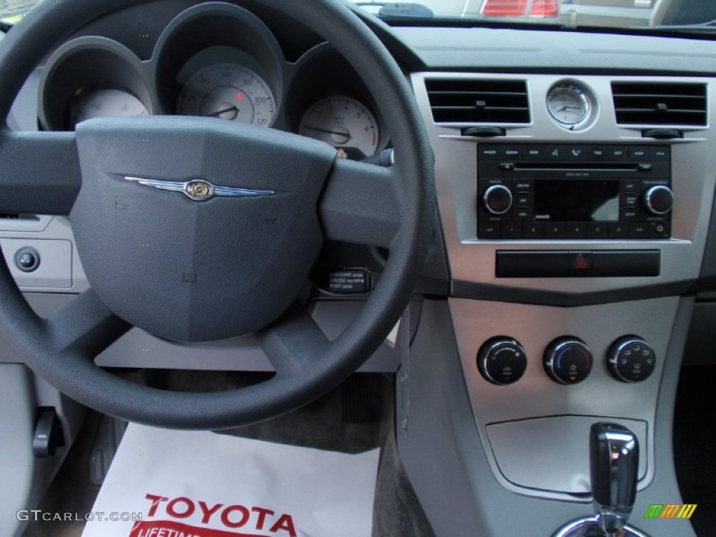 2008 Sebring LX Sedan - Modern Blue Pearl / Dark Slate Gray/Light Slate Gray photo #35