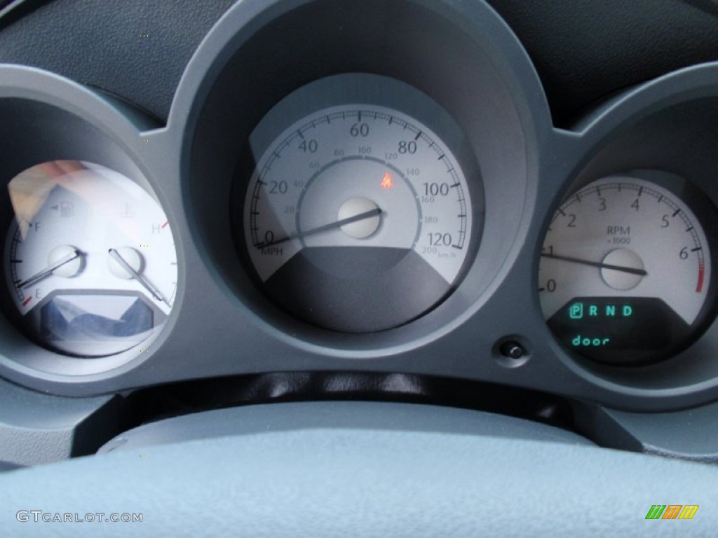 2008 Sebring LX Sedan - Modern Blue Pearl / Dark Slate Gray/Light Slate Gray photo #38
