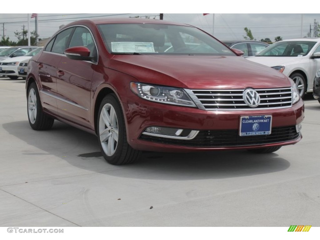 2014 CC Sport - Fortana Red Metallic / Desert Beige/Black photo #1