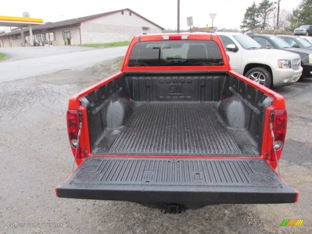 2012 Colorado LT Extended Cab 4x4 - Inferno Orange Metallic / Ebony photo #6