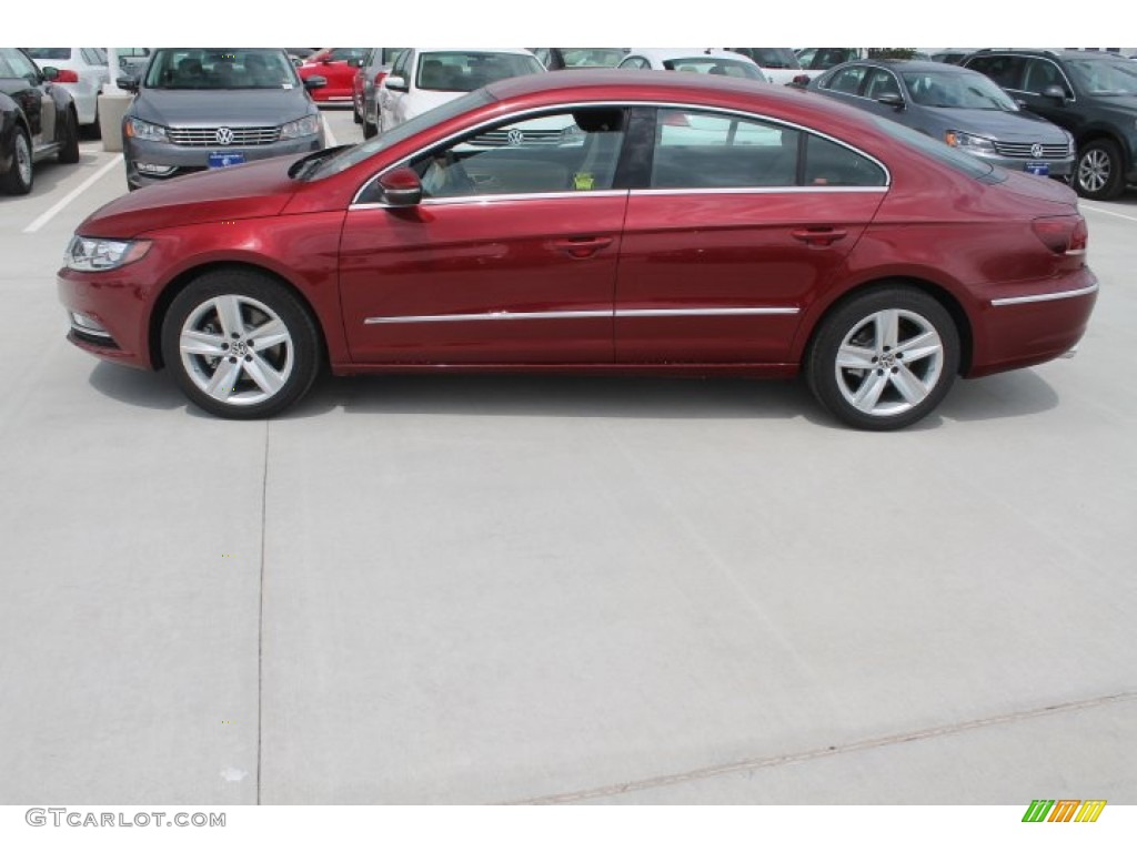 Fortana Red Metallic 2014 Volkswagen CC Sport Exterior Photo #93417719