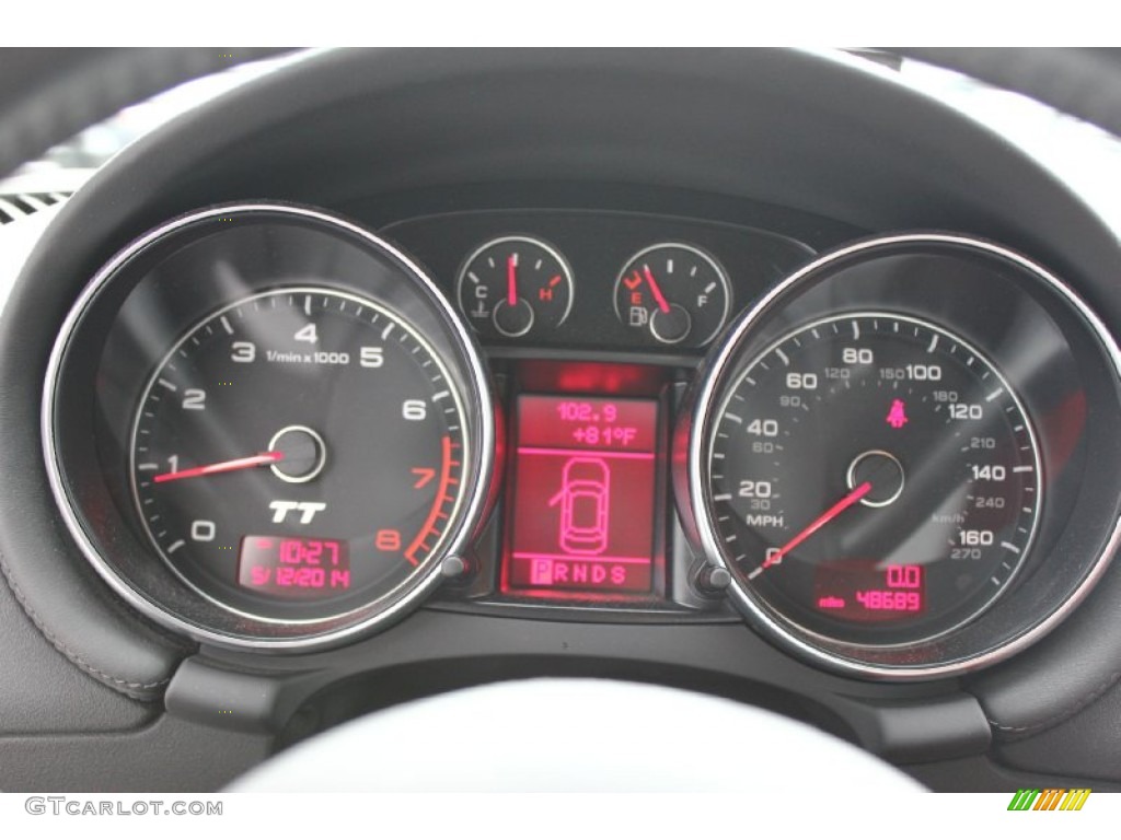 2008 Audi TT 2.0T Coupe Gauges Photo #93418559