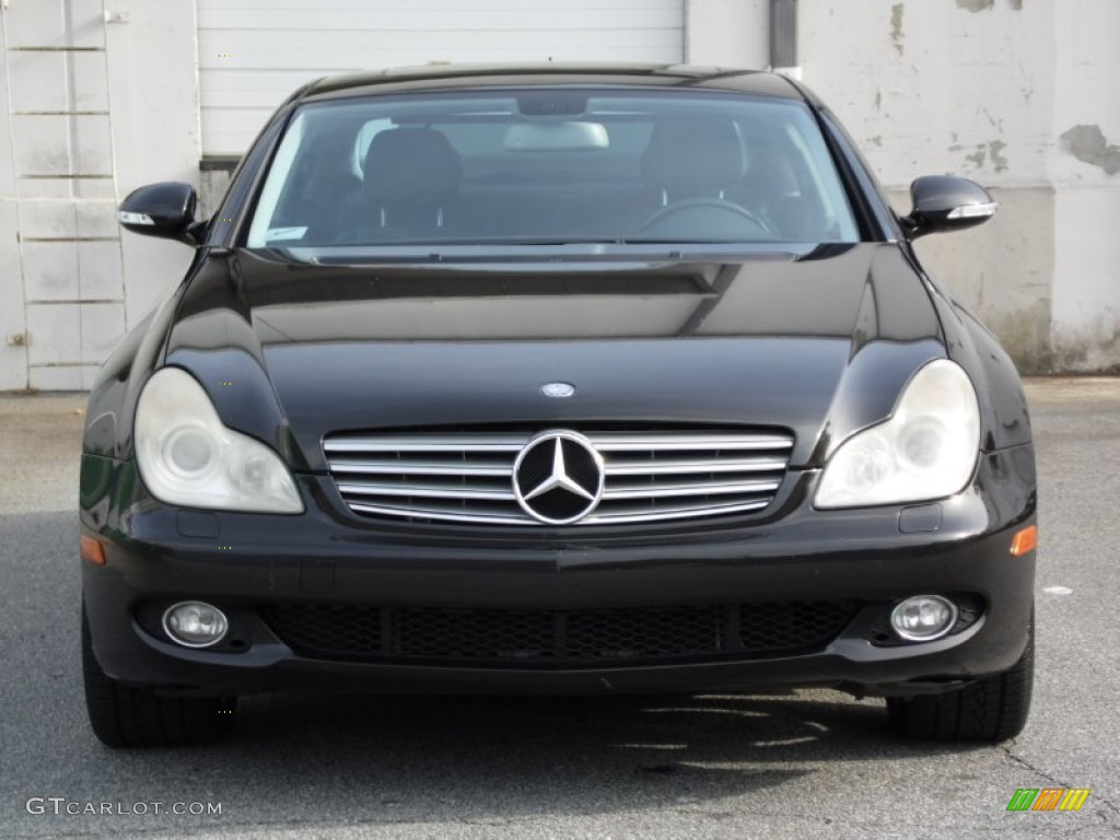 Black 2007 Mercedes-Benz CLS 550 Exterior Photo #93419774