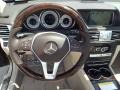 Silk Beige/Espresso Brown Steering Wheel Photo for 2014 Mercedes-Benz E #93420215