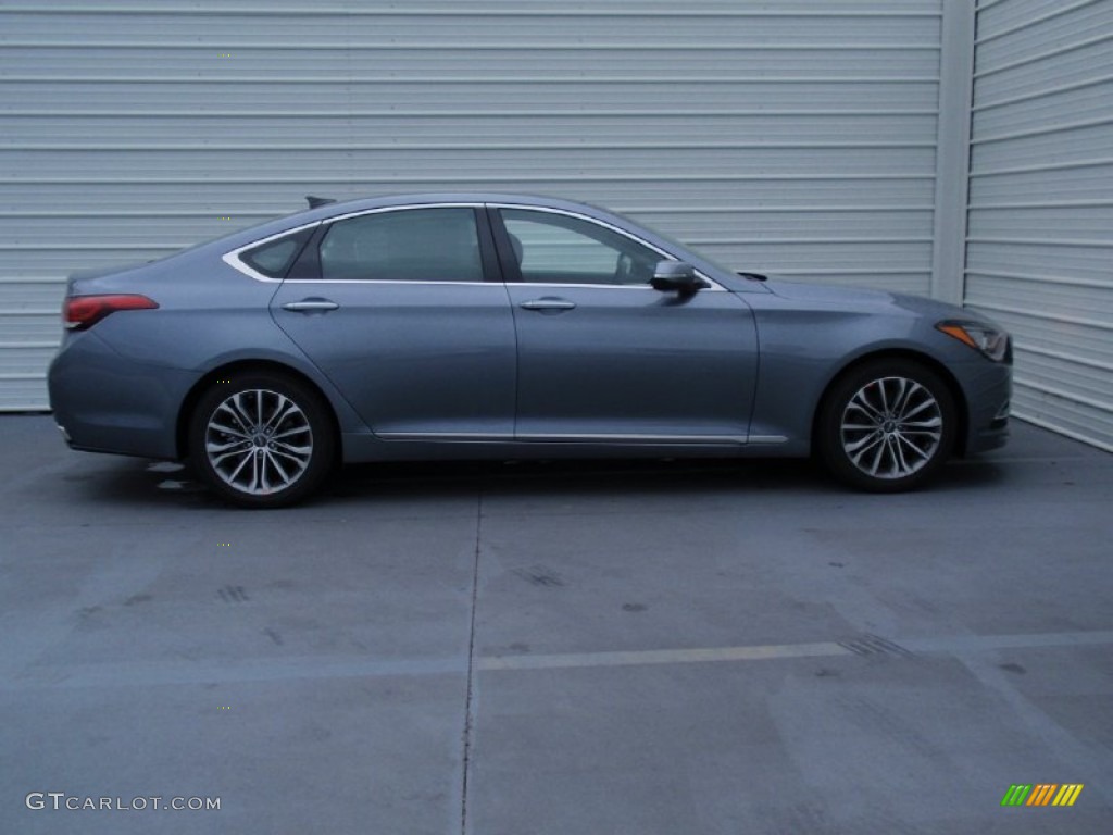 2015 Genesis 3.8 Sedan - Parisian Gray / Black photo #3