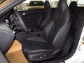 2014 Audi RS 5 Black/Rock Gray Interior Front Seat Photo