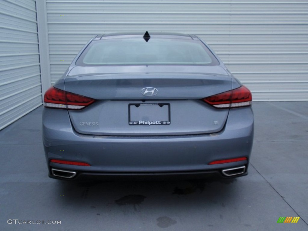 2015 Genesis 3.8 Sedan - Parisian Gray / Black photo #5