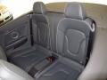 2014 Audi RS 5 Black/Rock Gray Interior Rear Seat Photo