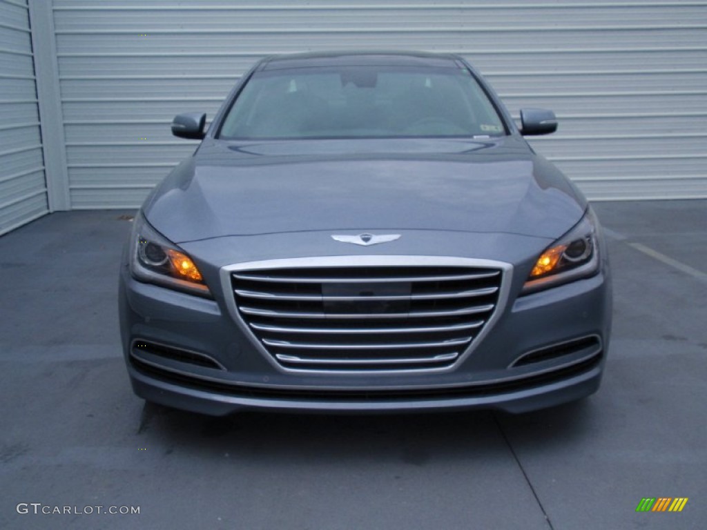 Parisian Gray 2015 Hyundai Genesis 3.8 Sedan Exterior Photo #93421391
