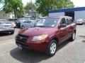 Dark Cherry 2009 Hyundai Santa Fe GLS