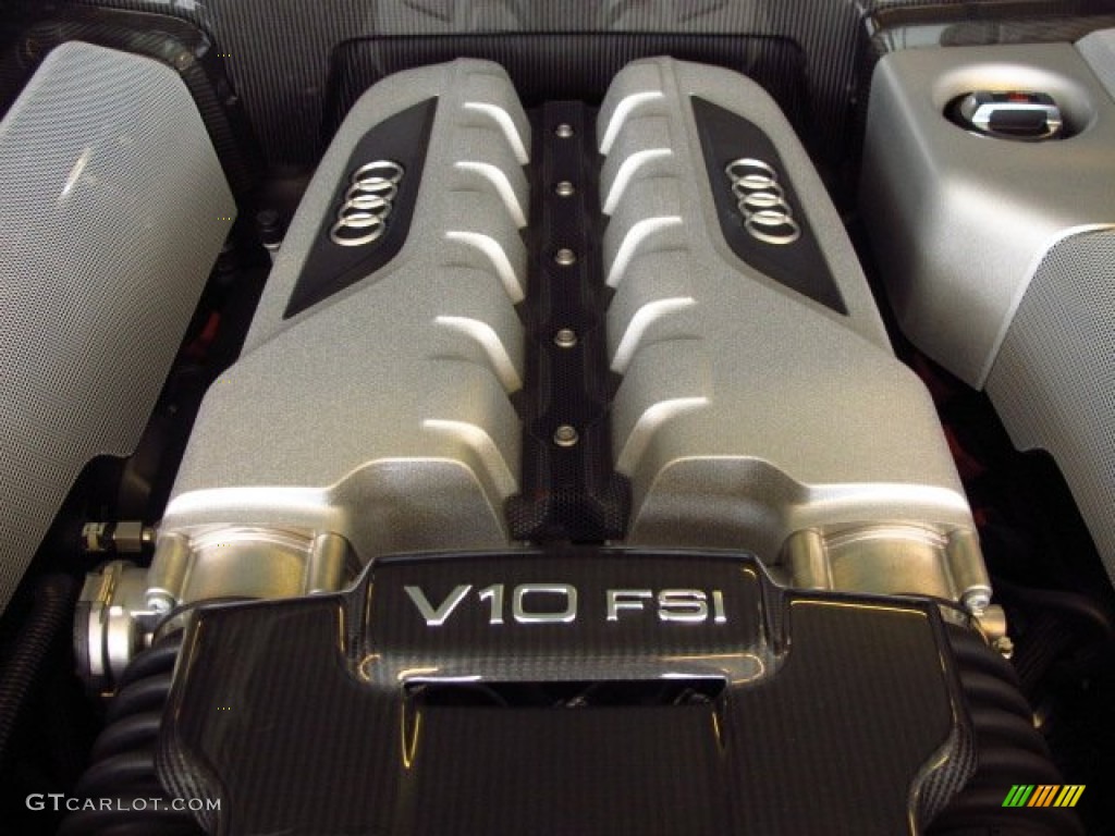 2014 R8 Coupe V10 - Ibis White / Black photo #21