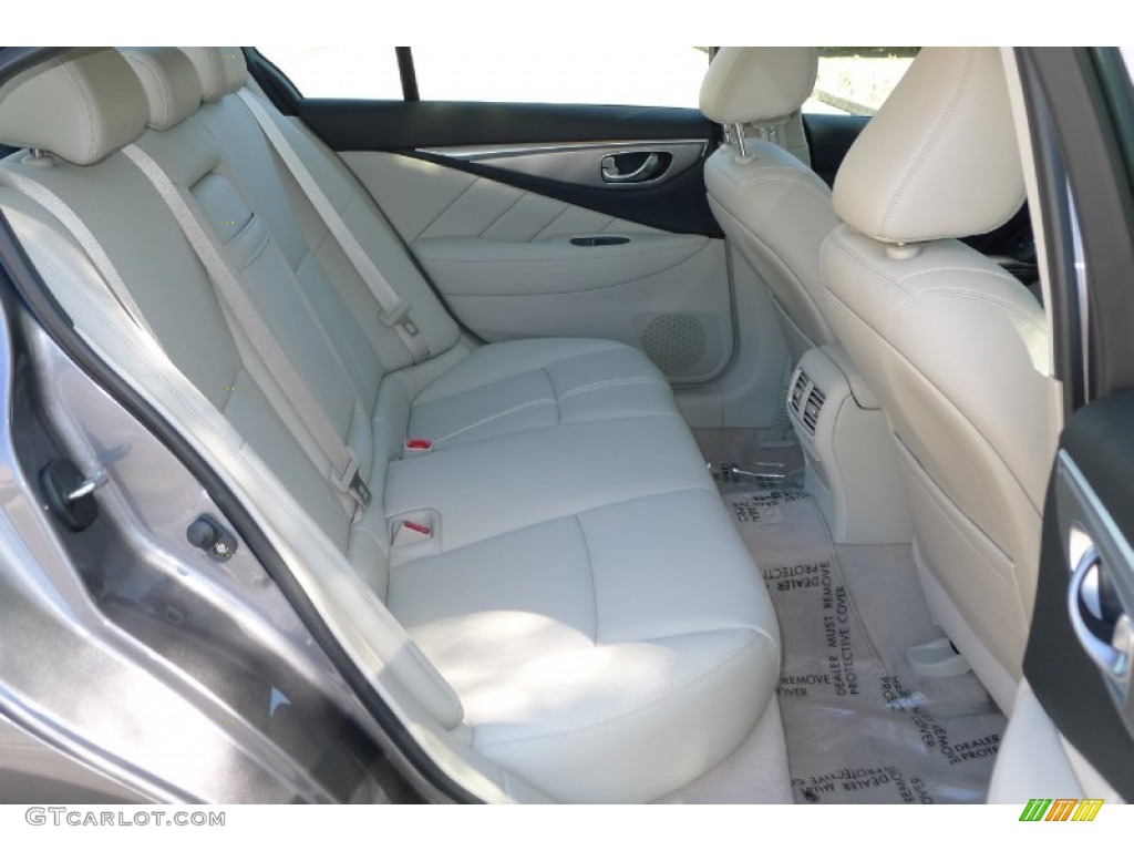 2014 Infiniti Q 50 3.7 Premium Rear Seat Photo #93422895