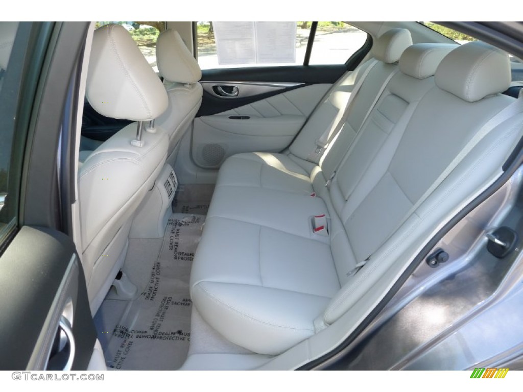 2014 Infiniti Q 50 3.7 Premium Rear Seat Photo #93422915
