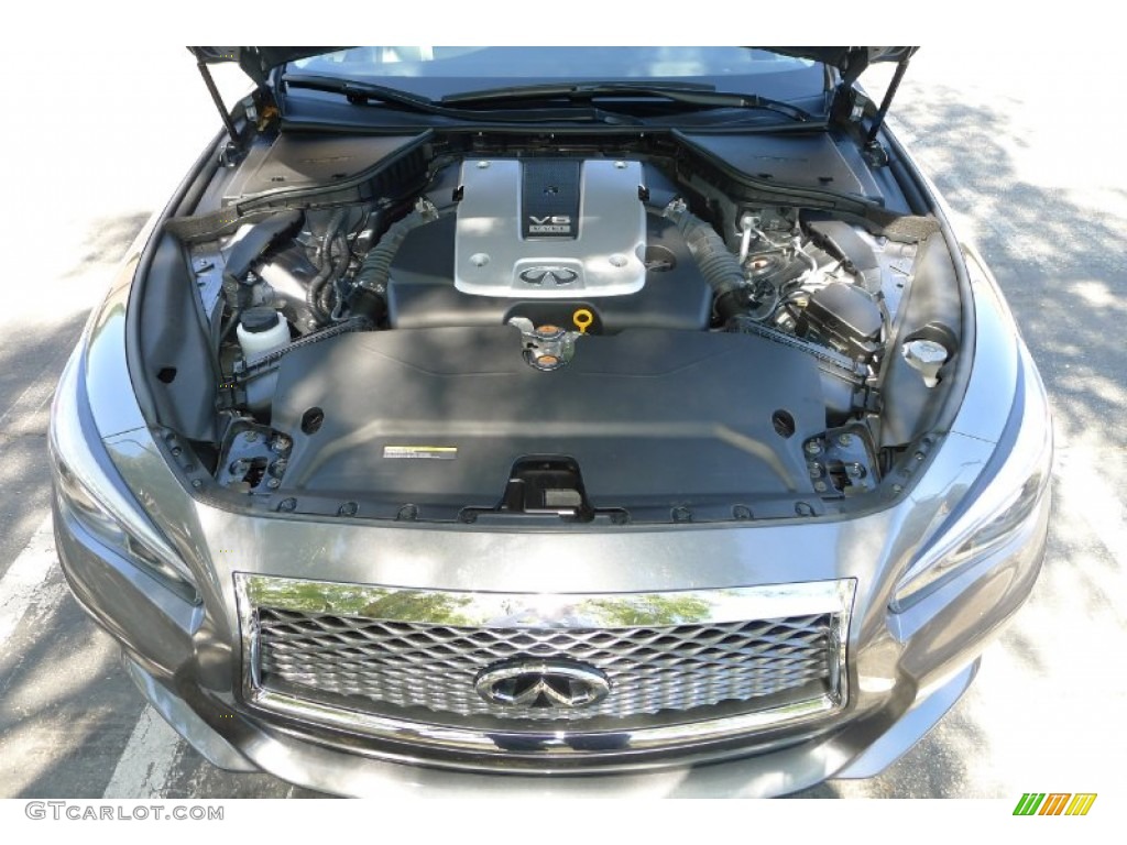 2014 Infiniti Q 50 3.7 Premium 3.7 Liter DOHC 24-Valve CVTCS VVEL V6 Engine Photo #93423101