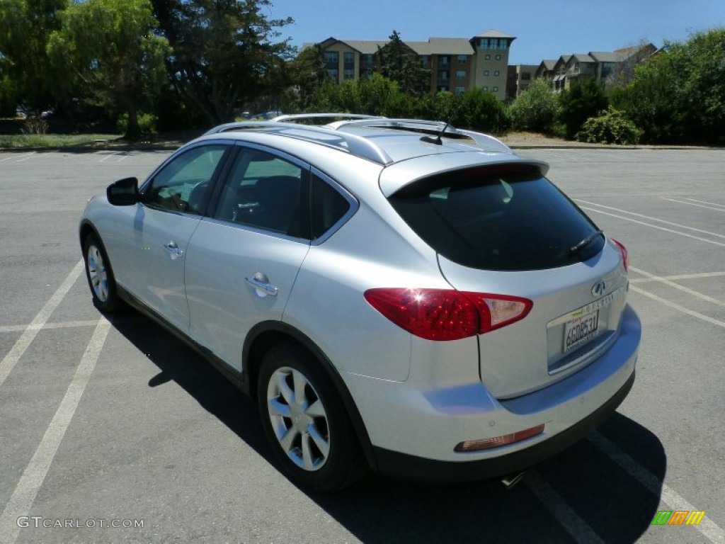 2008 EX 35 Journey AWD - Liquid Platinum / Graphite photo #2