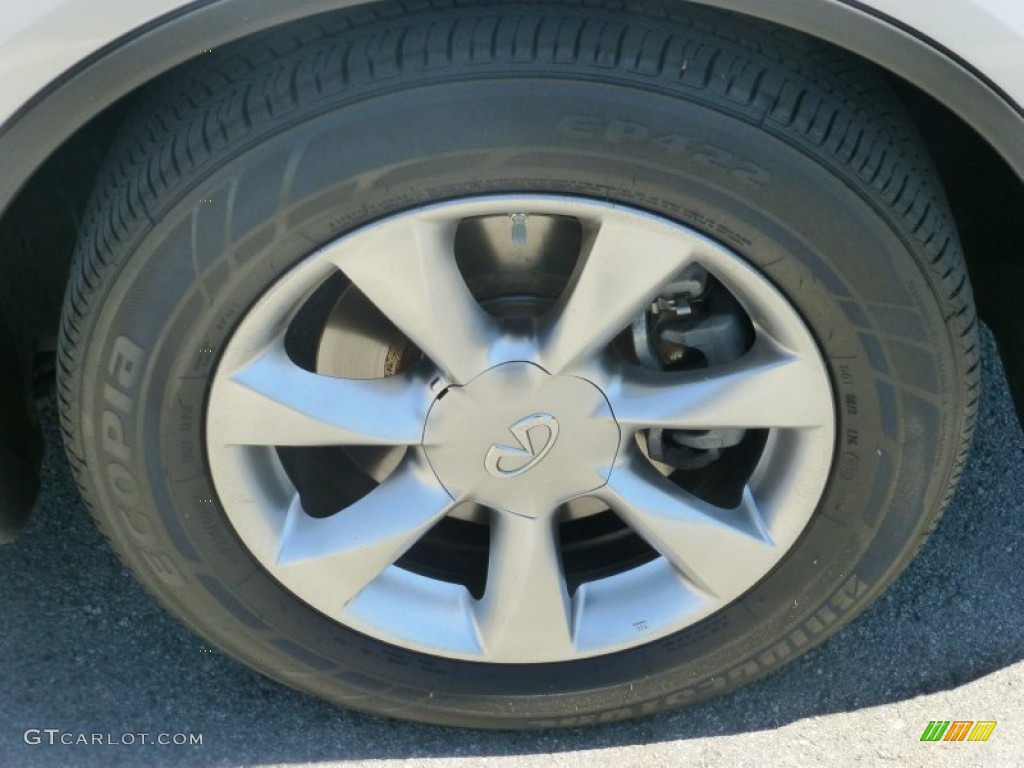 2008 EX 35 Journey AWD - Liquid Platinum / Graphite photo #7