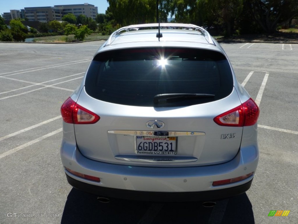 2008 EX 35 Journey AWD - Liquid Platinum / Graphite photo #12
