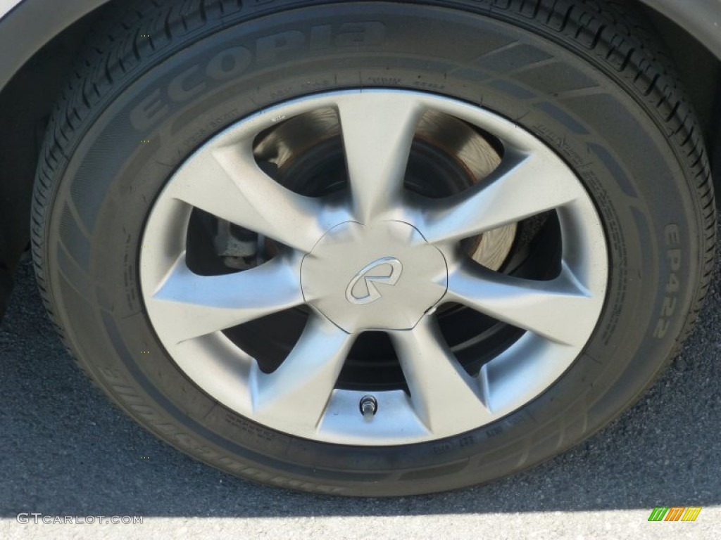 2008 EX 35 Journey AWD - Liquid Platinum / Graphite photo #15