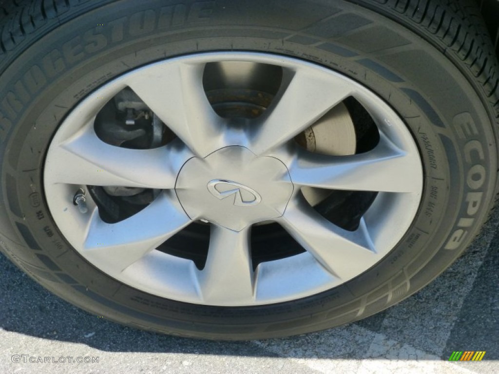 2008 EX 35 Journey AWD - Liquid Platinum / Graphite photo #16
