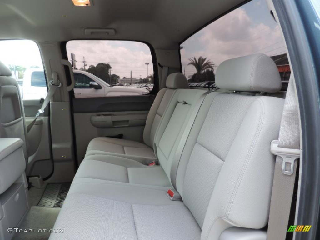 2010 Sierra 1500 SLE Crew Cab - Stealth Gray Metallic / Dark Titanium/Light Titanium photo #9