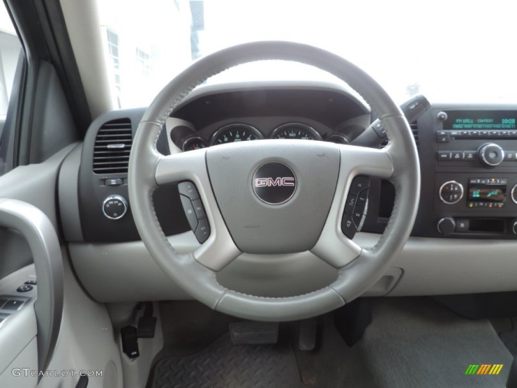 2010 GMC Sierra 1500 SLE Crew Cab Steering Wheel Photos