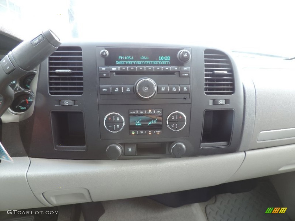 2010 Sierra 1500 SLE Crew Cab - Stealth Gray Metallic / Dark Titanium/Light Titanium photo #16