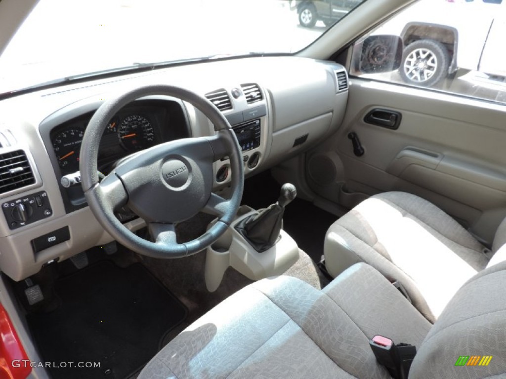 Medium Pewter Interior 2008 Isuzu i-Series Truck i-290 S Extended Cab Photo #93425102