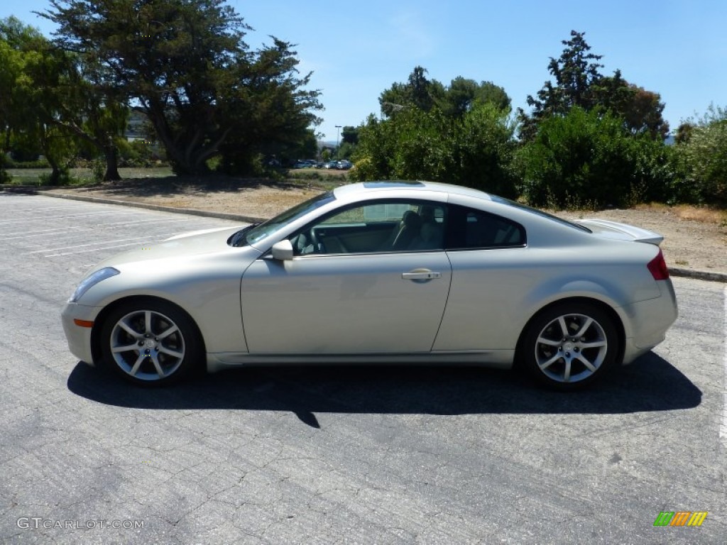 2006 G 35 Coupe - Serengeti Sand Metallic / Wheat photo #3