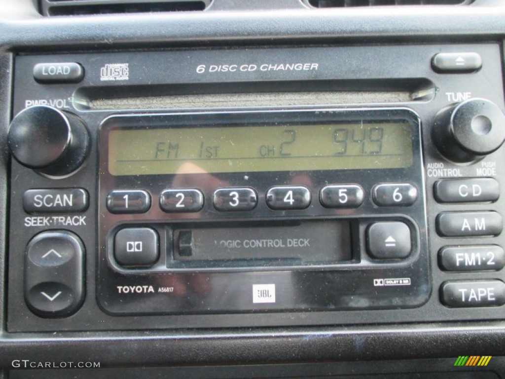 2003 Toyota Solara SLE V6 Coupe Audio System Photos