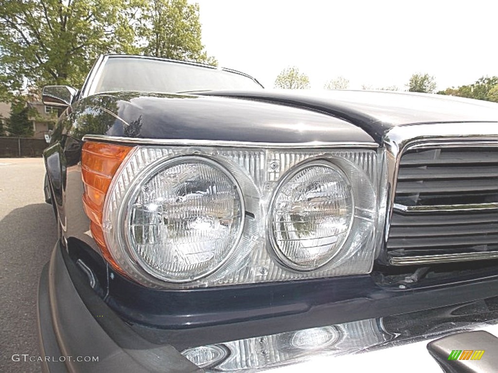 1988 SL Class 560 SL Roadster - Dark Blue / Palomino photo #11