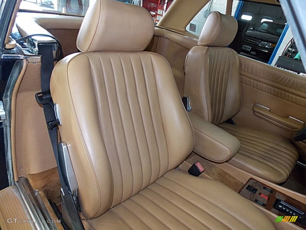 Palomino Interior 1988 Mercedes-Benz SL Class 560 SL Roadster Photo #93427793