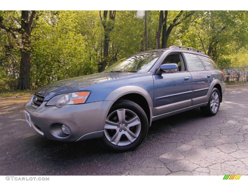 Atlantic Blue Pearl 2005 Subaru Outback 3.0 R L.L. Bean Edition Wagon Exterior Photo #93430949