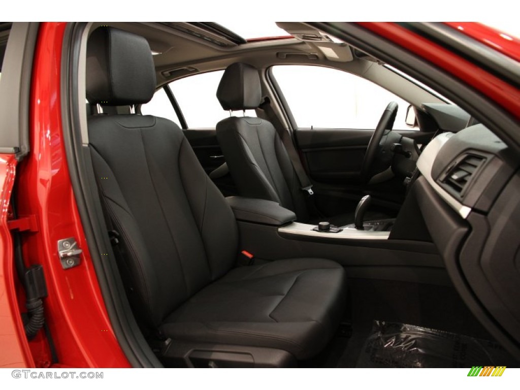 2013 3 Series 328i xDrive Sedan - Melbourne Red Metallic / Black photo #45