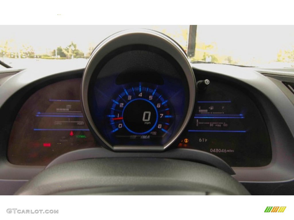 2011 Honda CR-Z EX Sport Hybrid Gauges Photo #93432373