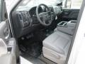  2015 Sierra 3500HD Work Truck Crew Cab Dual Rear Wheel 4x4 Jet Black/Dark Ash Interior
