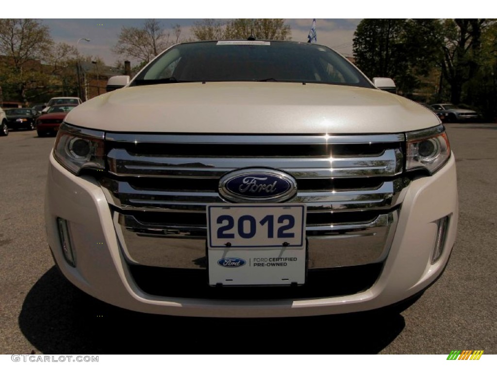 2012 Edge Limited AWD - White Platinum Metallic Tri-Coat / Charcoal Black photo #2