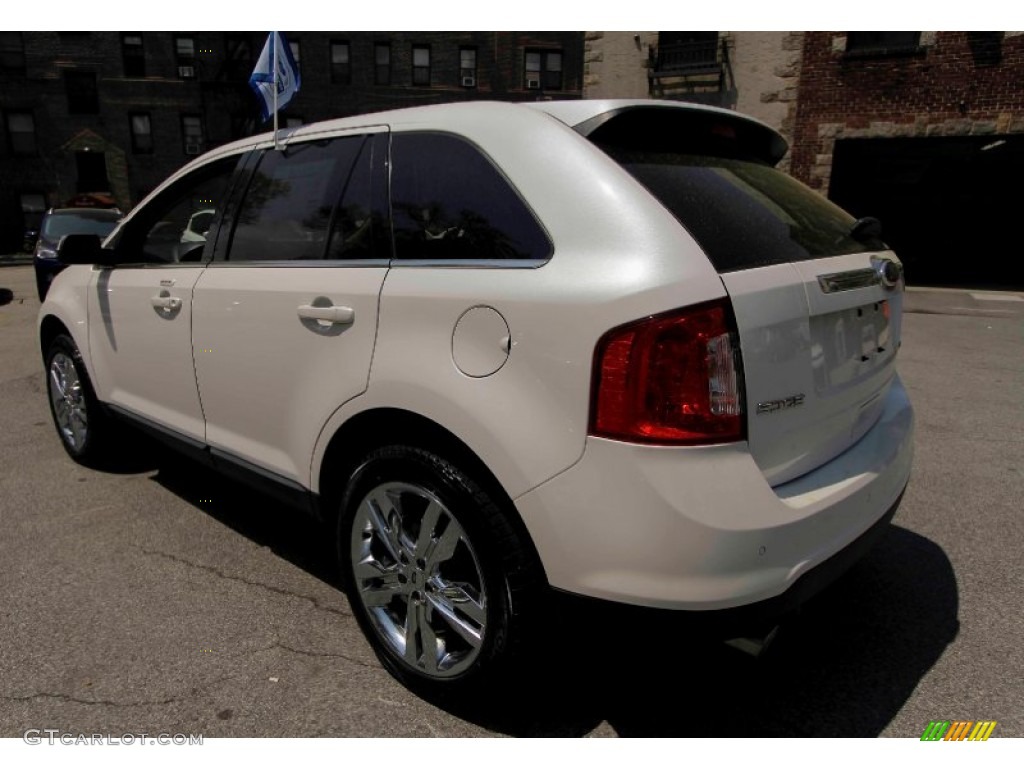 2012 Edge Limited AWD - White Platinum Metallic Tri-Coat / Charcoal Black photo #4