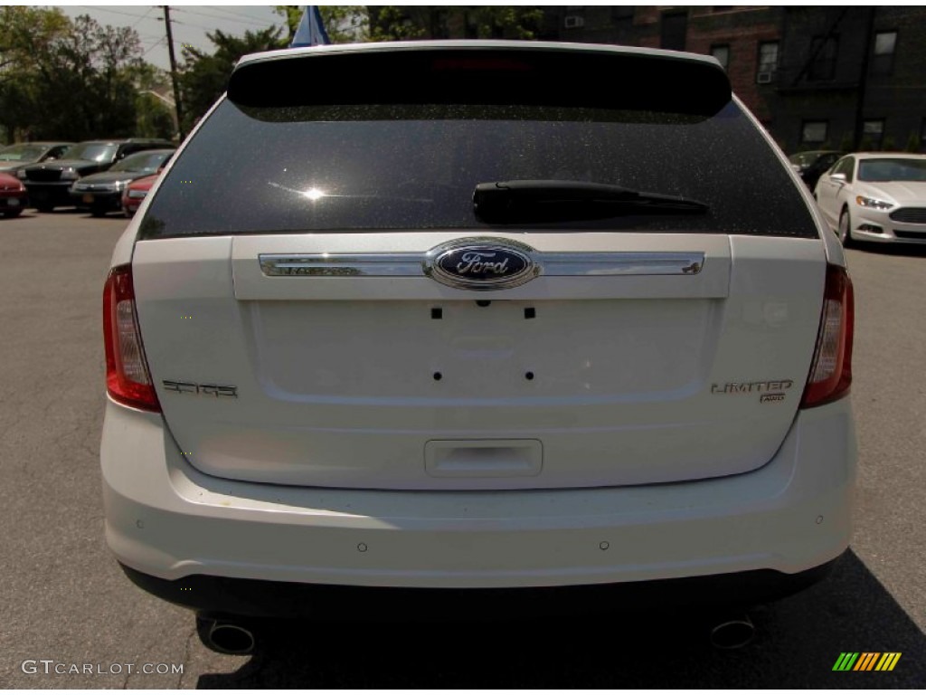 2012 Edge Limited AWD - White Platinum Metallic Tri-Coat / Charcoal Black photo #5