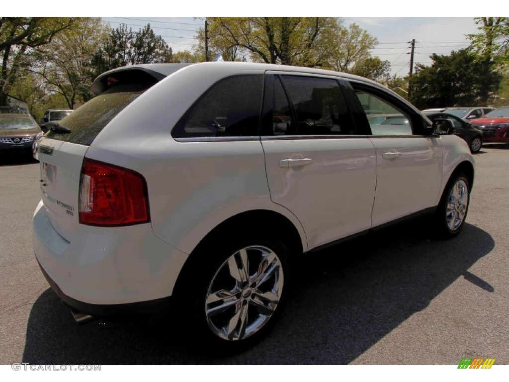 2012 Edge Limited AWD - White Platinum Metallic Tri-Coat / Charcoal Black photo #9