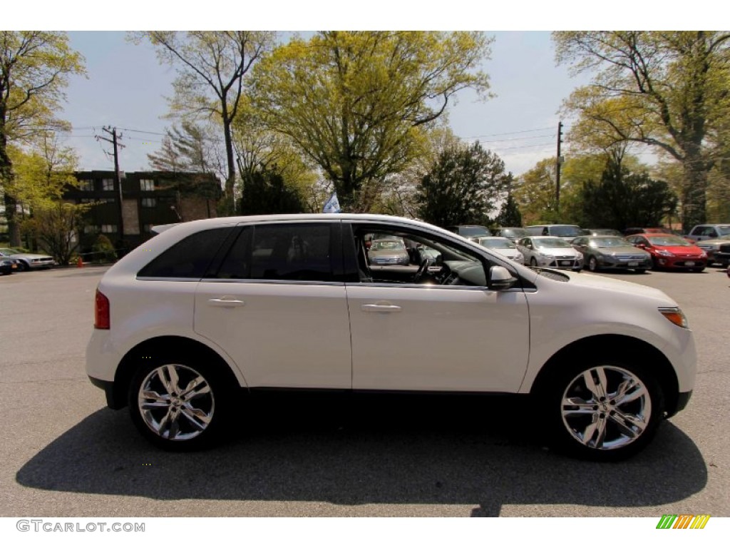 2012 Edge Limited AWD - White Platinum Metallic Tri-Coat / Charcoal Black photo #10