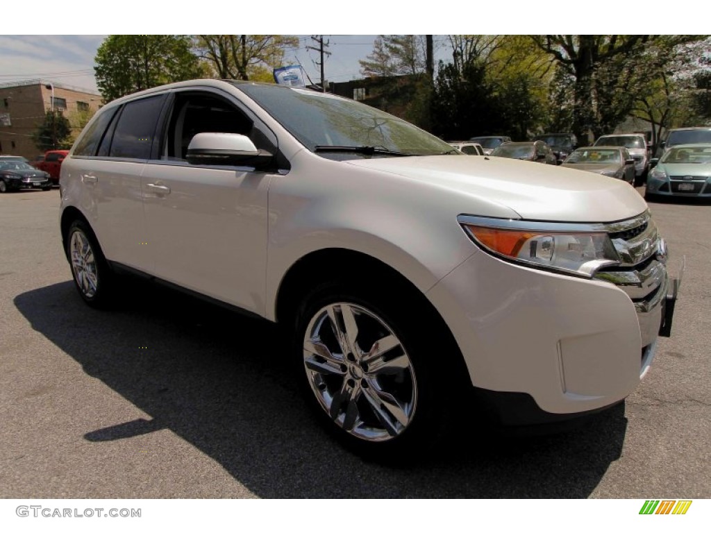 2012 Edge Limited AWD - White Platinum Metallic Tri-Coat / Charcoal Black photo #11