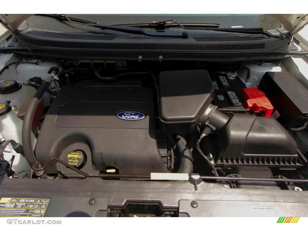 2012 Edge Limited AWD - White Platinum Metallic Tri-Coat / Charcoal Black photo #14