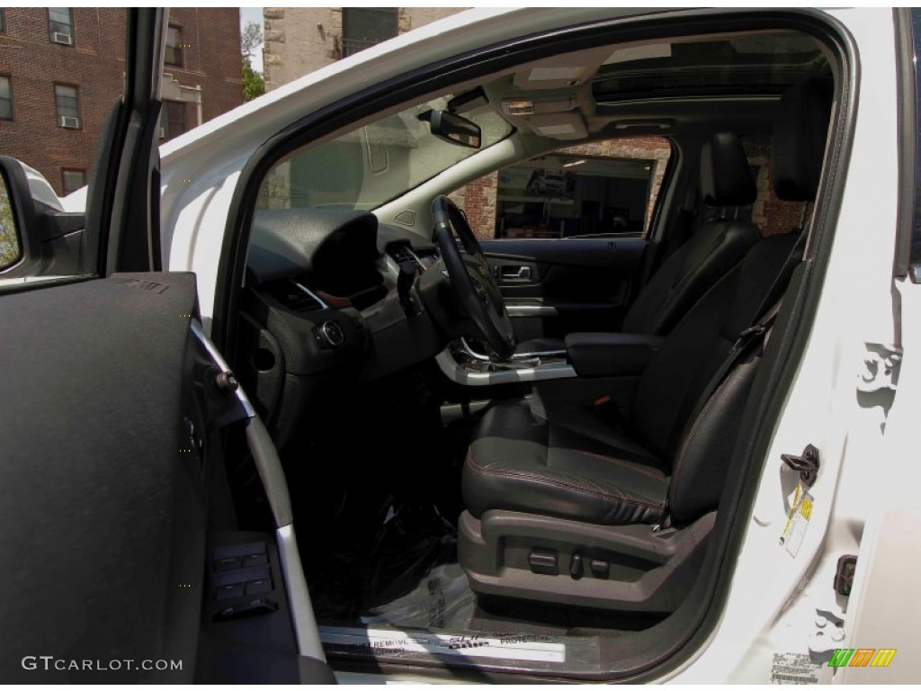 2012 Edge Limited AWD - White Platinum Metallic Tri-Coat / Charcoal Black photo #17