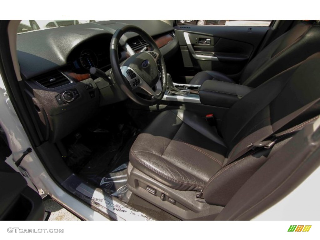 2012 Edge Limited AWD - White Platinum Metallic Tri-Coat / Charcoal Black photo #18